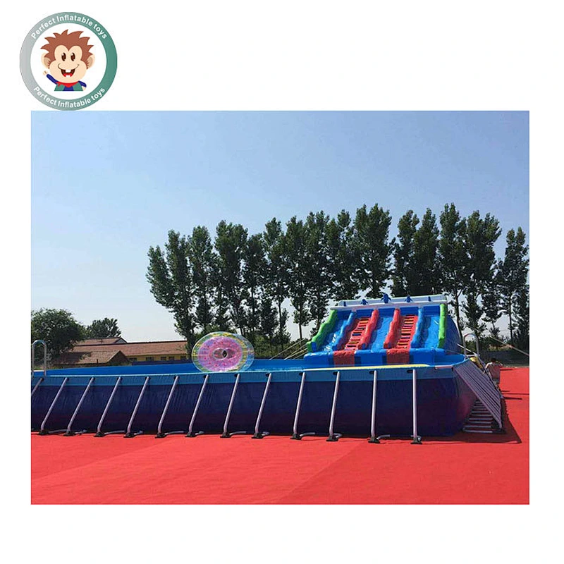 Guangzhou manufacture inflatable swimming pool for adults,PVC swimming pool