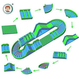 commercial inflatable obstacle tunnel adult inflatable obstacle course inflatable amusement park obstacle