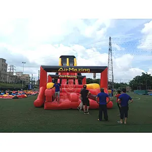 Sale cheap commercial giant large jumping bouncer park dry inflatable water slide for adult