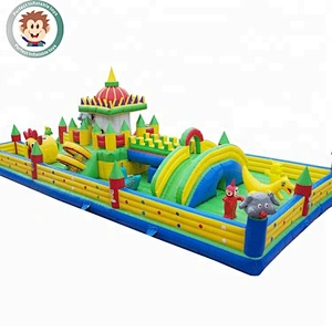 Traditional Chinese Style House Inflatable Jumping Castle Attractive Jumping Bouncy