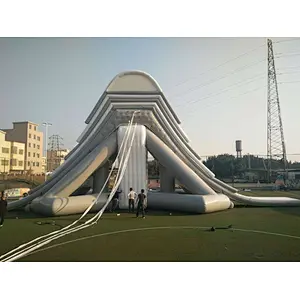 Biggest water sport game floating aquapark  inflatable slide for water park