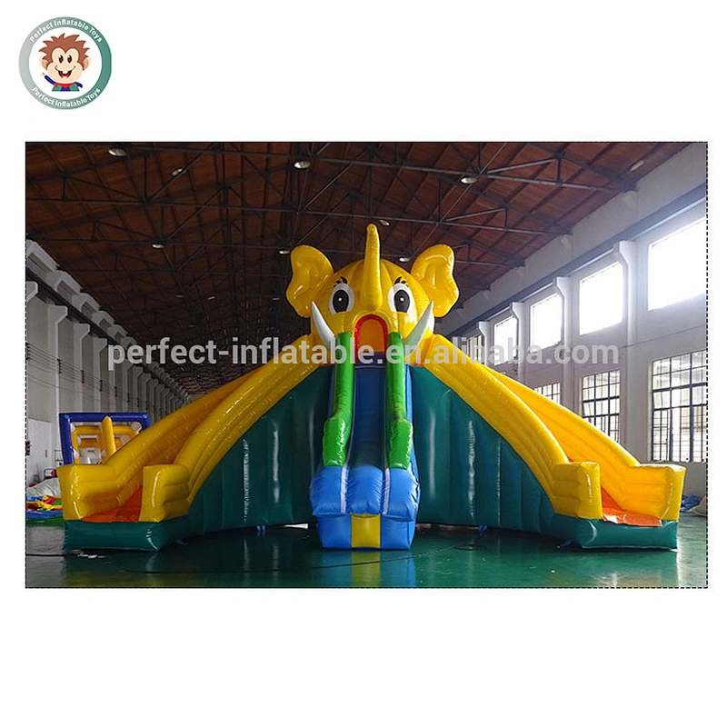 Hot sale elephant inflatable water slide for sale