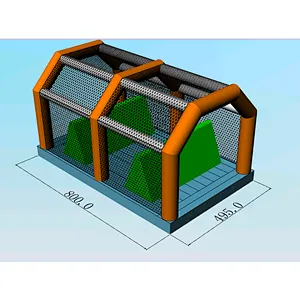 commercial 5k inflatable amusement park obstacle course for kids adults inflatable sport game obstacle tunnel bouncy obstacle
