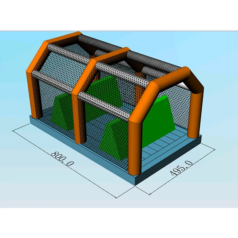 commercial 5k inflatable amusement park obstacle course for kids adults inflatable sport game obstacle tunnel bouncy obstacle