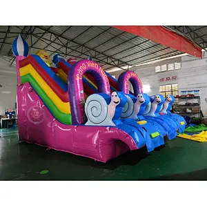 Used Southeast Asia country commercial inflatable water slide for kids