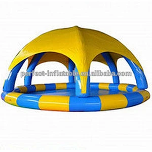 Hot sale and high quality swimming pool tents inflatable pool tent