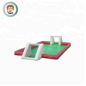 Attractive outdoor sports game mini inflatable soccer field mini size soccer field
