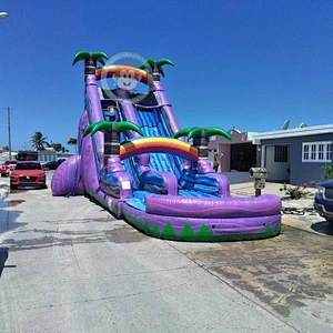 Commercial kids inflatable water slide for swimming pool