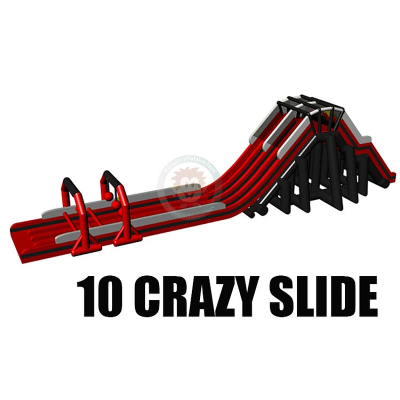 Outdoor The Beast Custom Adult Commercial Insane Inflatable 5K Obstacle Course Challenge For Sale