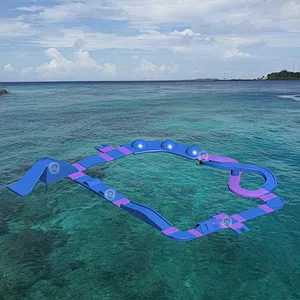 2018 Perfect Wholesale 0.9mm PVC Tarpaulin Outdoor Excited Floating Aqua Park Giant Inflatable Water Park