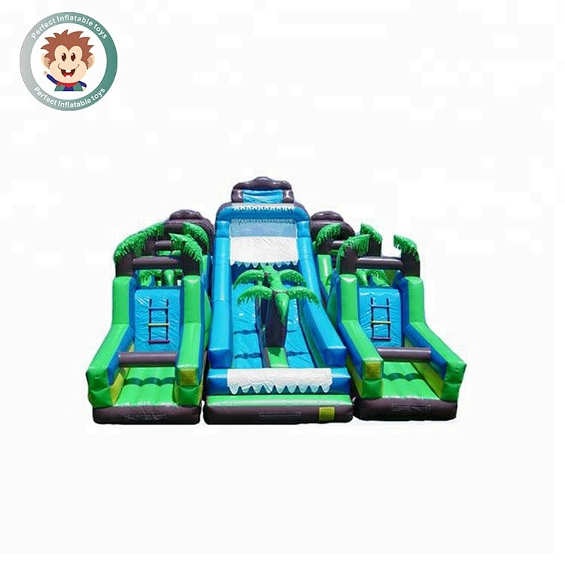 Factory outlets large inflatable chain checkpoints games inflatable entertainment city cheap sale
