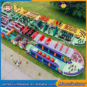 Adult inflatable 5k inflatable obstacle course for sale