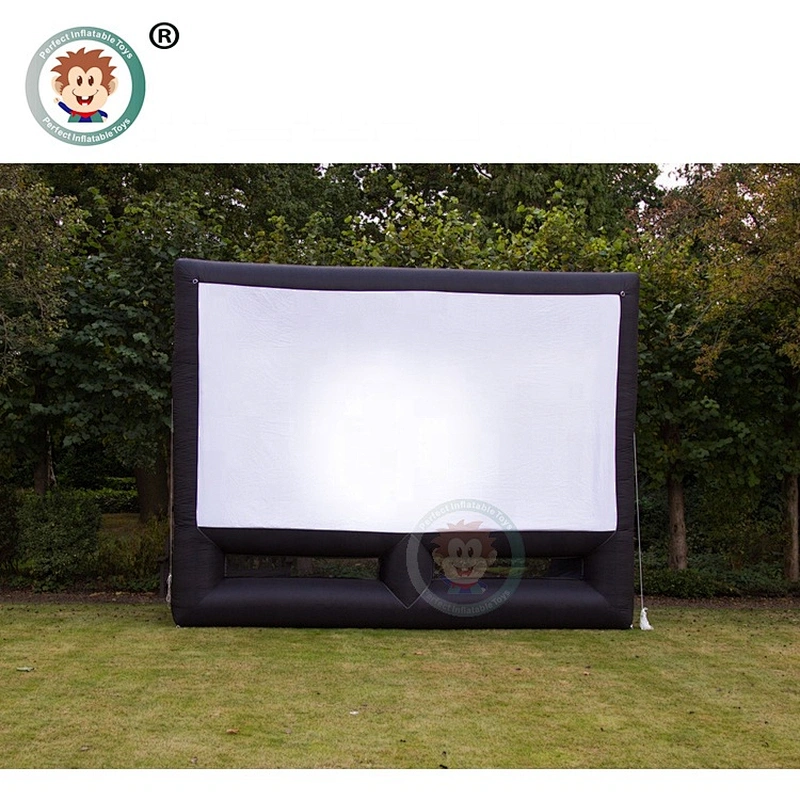 Custom Outdoor Factory Price Portable Commercial Projection Movie Screen Inflatable Screen
