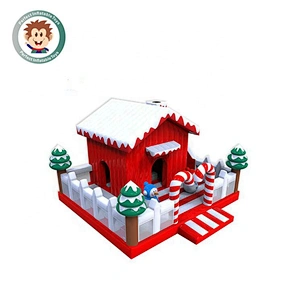 Perfect Inflatable Toys Christmas Kids Customized Bouncy House Bounce Castle Inflatable  For Sale