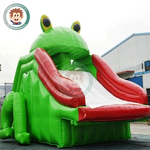 Customized High Quality Small And Medium Inflatable Water Slide With Pool