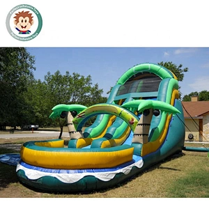 Perfect Inflatable Toys Outdoor Amazing Kids 0.55 PVC Pool Slide Inflatable For Sale