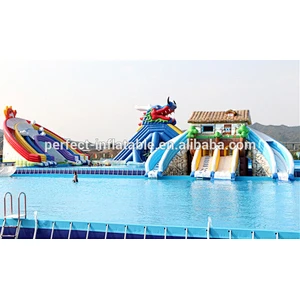 large inflatable swimming pool portable swimming pool steel frame pool for sale