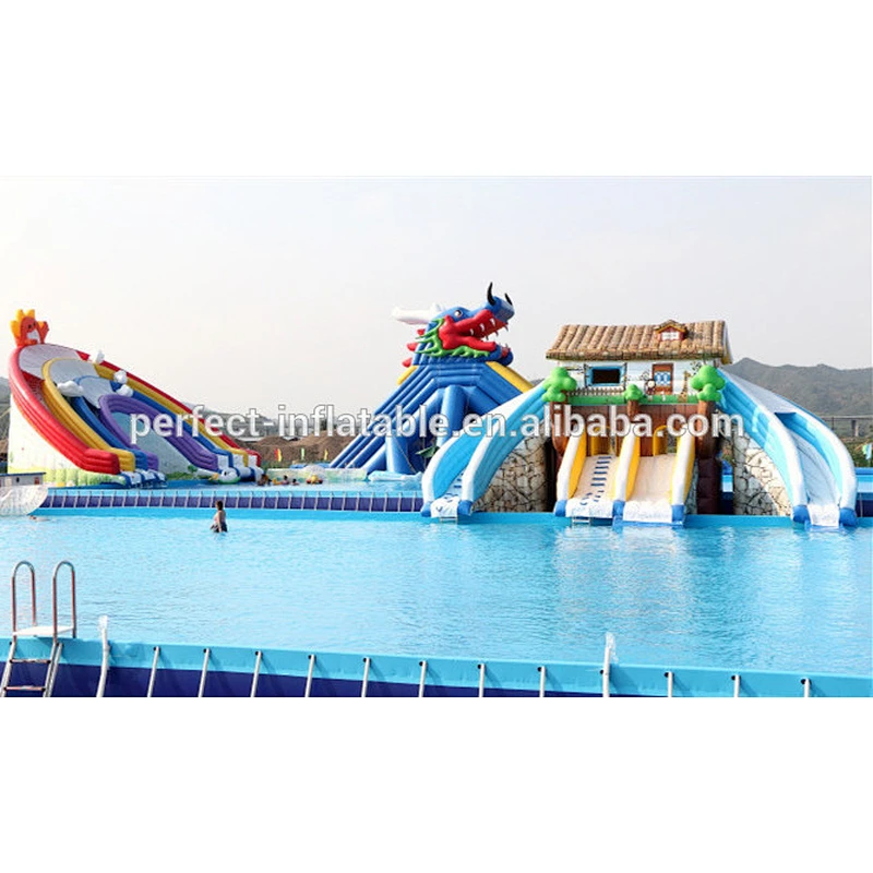 large inflatable swimming pool portable swimming pool steel frame pool for sale