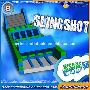 Inflatable Run 5k For Adult Inflatable Sports Game Outdoor Inflatable Obstacle