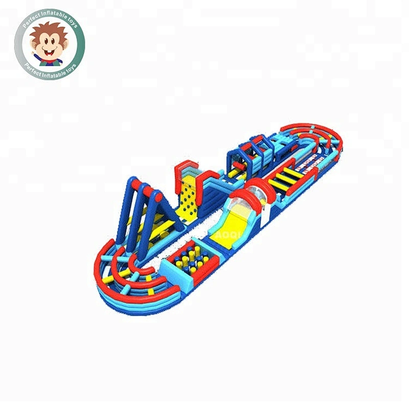 Perfect Inflatable Toys Giant Boot Camp Outdoor obstacle course 0.55mm PVC 5k inflatable