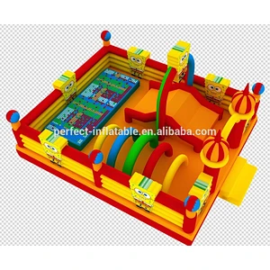 kids inflatable amusement park inflatable bouncer castle indoor playground equipment