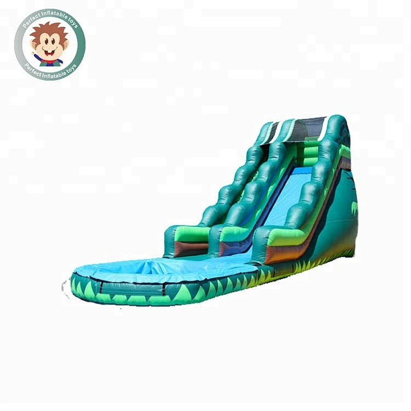 Children commercial grade inflatable water slide inflatable pool slide