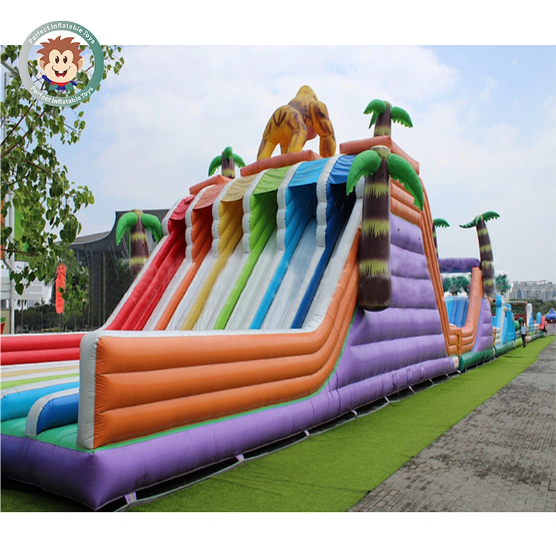 Plato PVC0.55mm tarpaulin inflatable adult obstacle course for sale ,inflatable obstacle for exercise