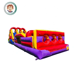 Perfect Inflatable Toys Kids Commercial Inflatable Outdoor Obstacle Course Equipment