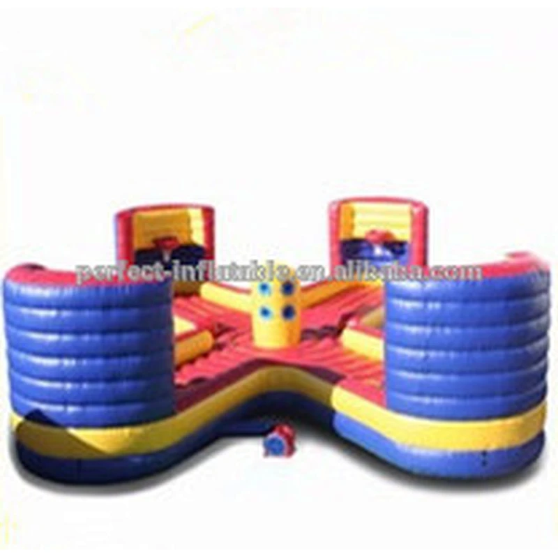 New arrival plastic basket hoop inflatable sports arena