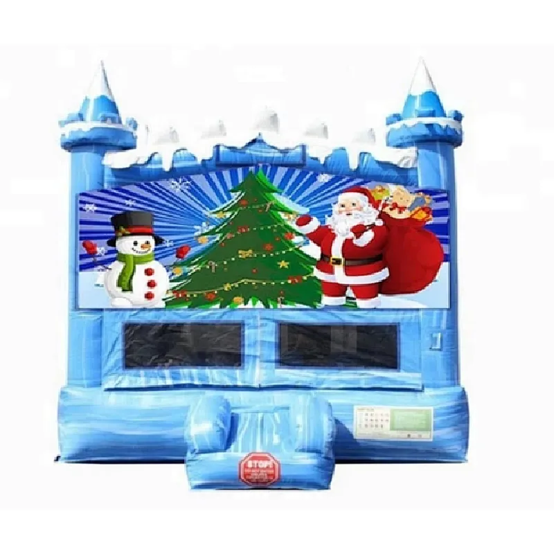 Perfect Inflatable Toys Christmas Kids Customized Bouncy House Bounce Castle Inflatable  For Sale