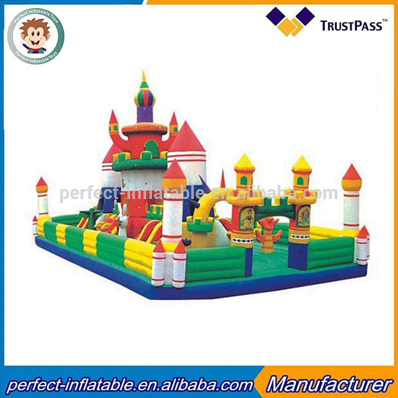 2017 Guangzhou inflatable bouncer castle inflatable jumping castles,colorful balloon inflatable fun city