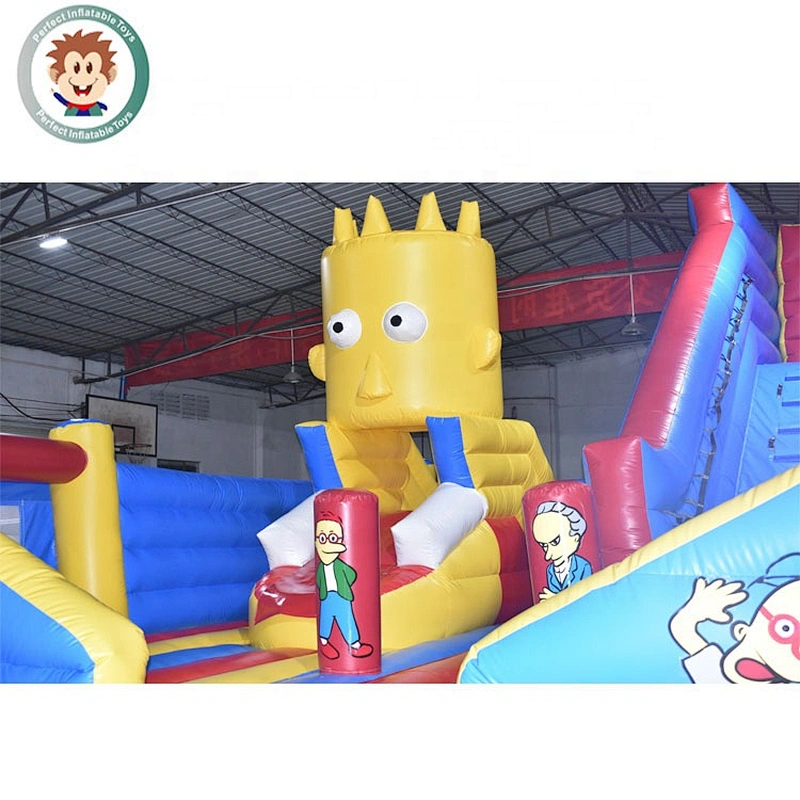 Perfect Inflatable Toys Commercial Big Popular Fun City Inflatable Castle 10X8 m