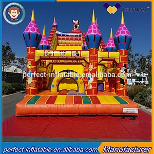 Commercial inflatable bounce castle inflatable jumping house inflatable slide