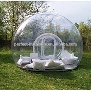 Professional manufacturer cheap inflatable transparent tent
