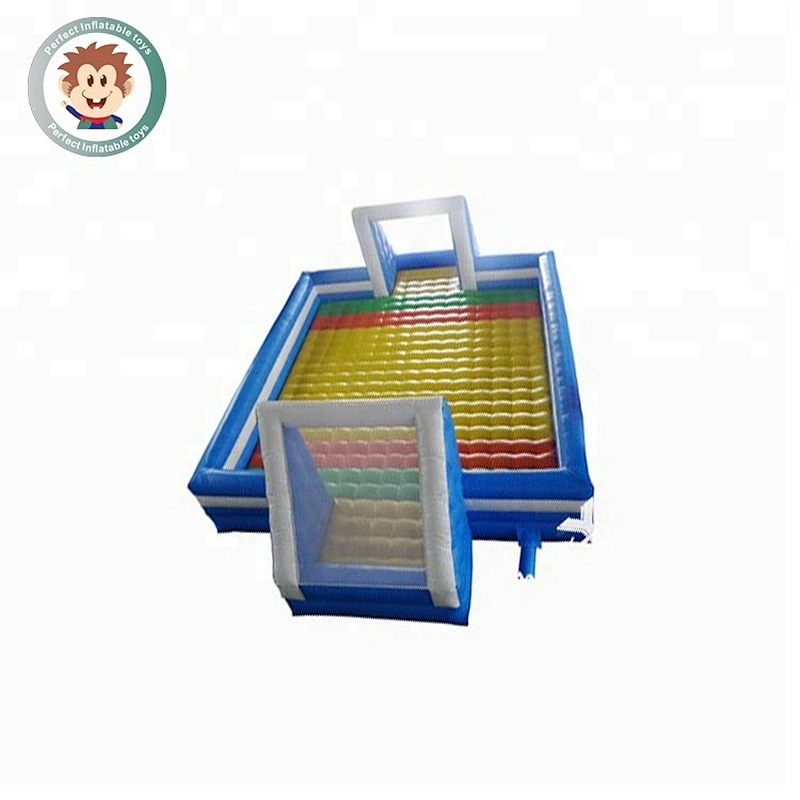outdoor inflatable soapy football stadium, inflatable sport game, inflatable soccer filed