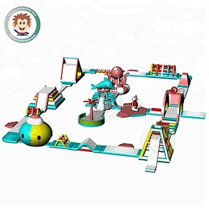 Perfect Inflatable Toys Commercial Customized Colorful Amazing Inflatable Water Park Floating