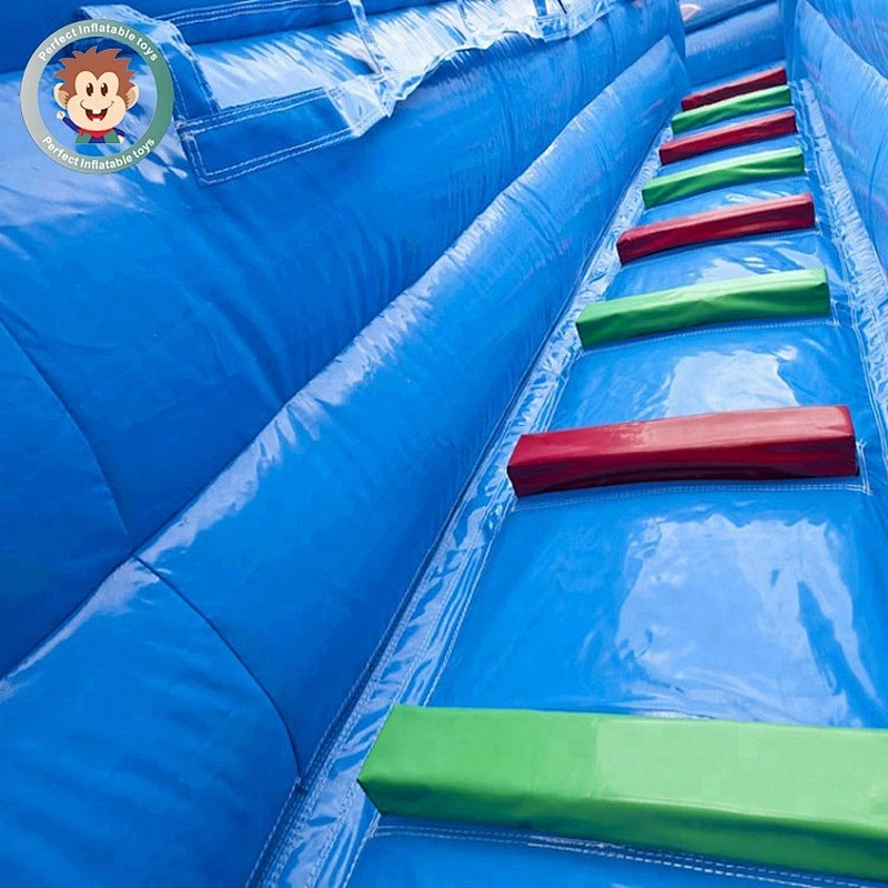 Factory Price 0.55mm PVC Inflatable Bounce Slide Inflatable Water Slide With Pool