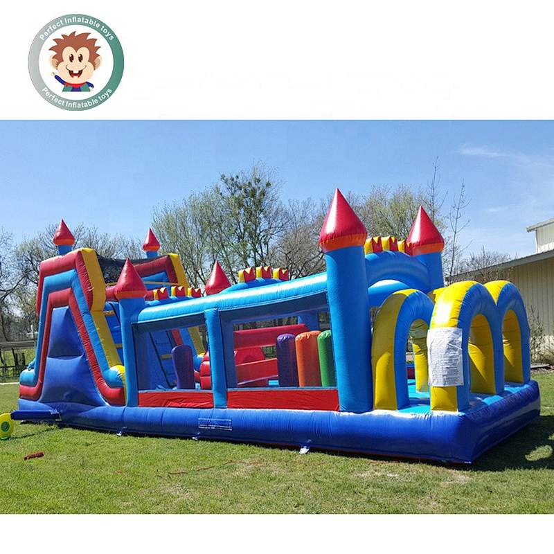 Perfect Inflatable Toys Outdoor 5k Inflatable Obstacle Course Equipment For Kids Play