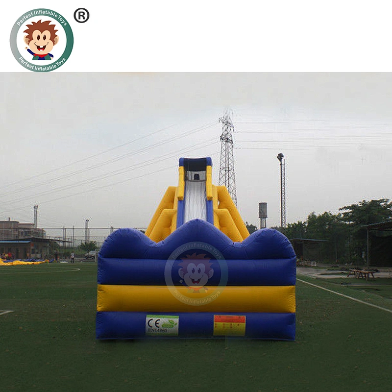 China Beach 30ft Tall Commercial Grade Jumping Castle Adults Water Slide Inflatable Water Park Slide Tube For Kids