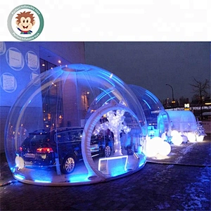 China manufacturer clear inflatable lawn tent inflatable clear dome tent