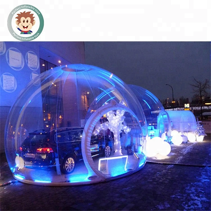 China manufacturer clear inflatable lawn tent inflatable clear dome tent