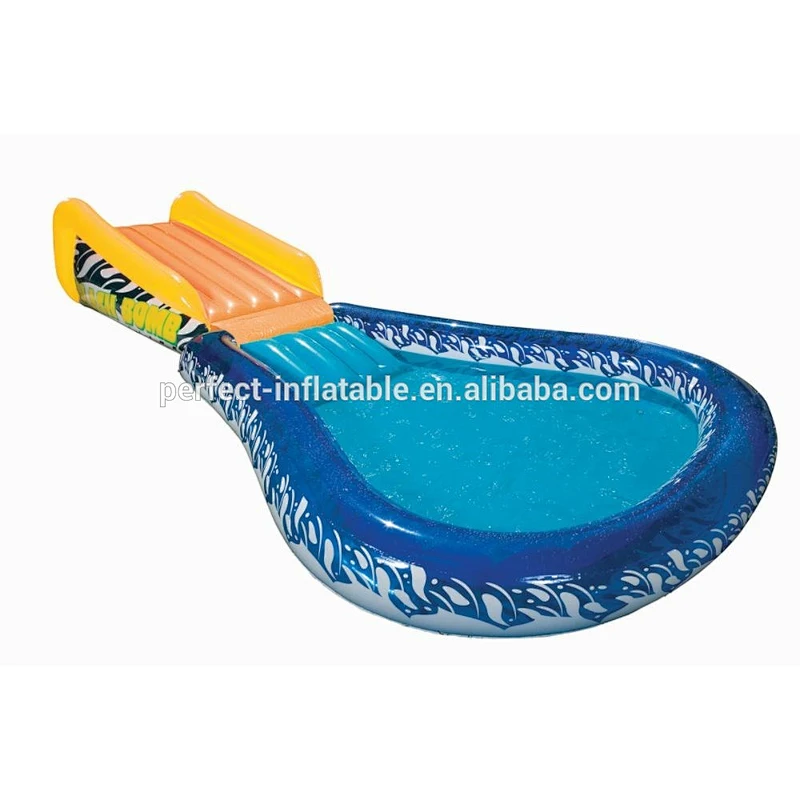 Giant dragon and shark water park adult size inflatable pool floating inflatable boat swimming pool