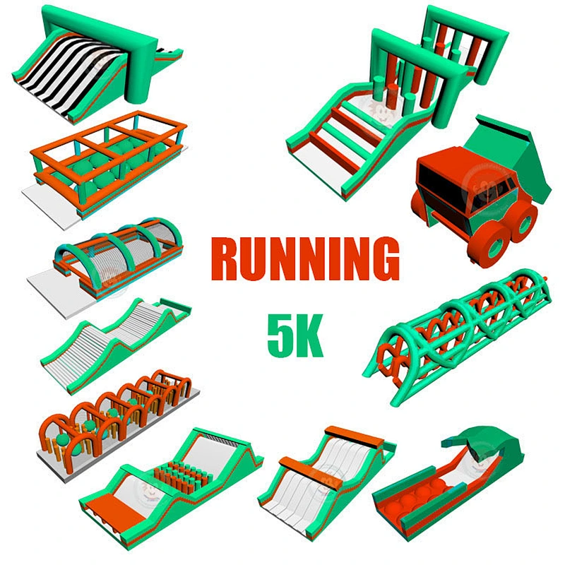 China Supplier Insane 5K The Beast inflatable Sport Game Commercial Adult Obstacle Course Tunnel For Sale