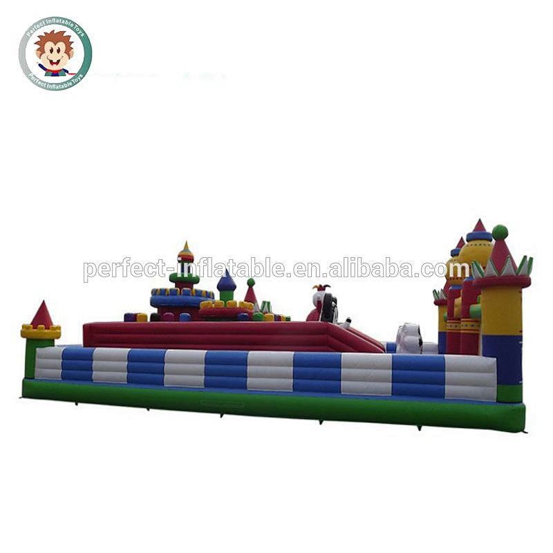 Outdoor inflatable jumping slides bouncy castle price for sale