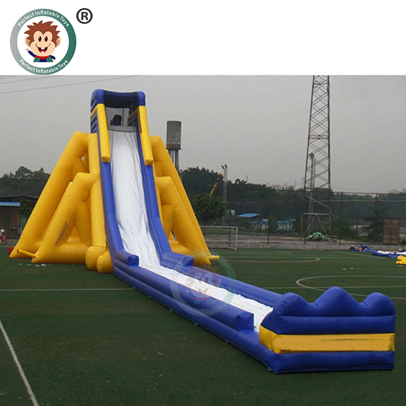 China Beach 30ft Tall Commercial Grade Jumping Castle Adults Water Slide Inflatable Water Park Slide Tube For Kids
