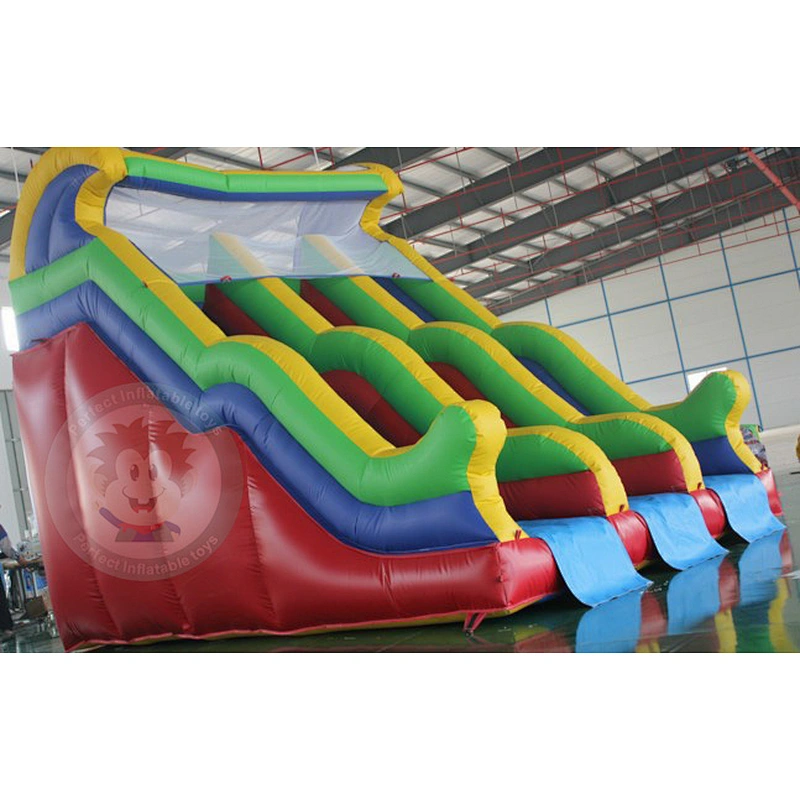Outdoor Summer PVC Swimming Pool Inflatable Slide For Children And Adults