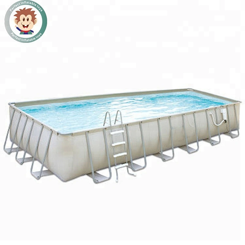 Fun Play Inflatable Swimming Pool With Steel Bracket For Whole Family On Sale