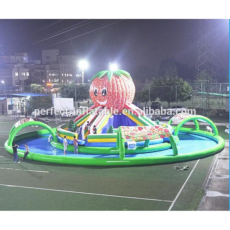 Outdoor water playground ,inflatable water park for kids