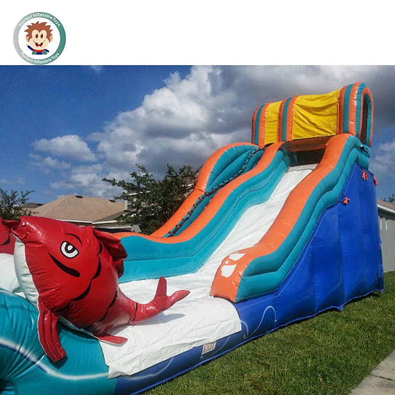 Top sale inflatable pool slide inflatable giant water slide for adults