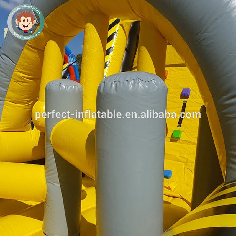 China supplier custom giant adult Jumping Bouncy Combo Bounce Bouncer castle Inflatable Obstacle